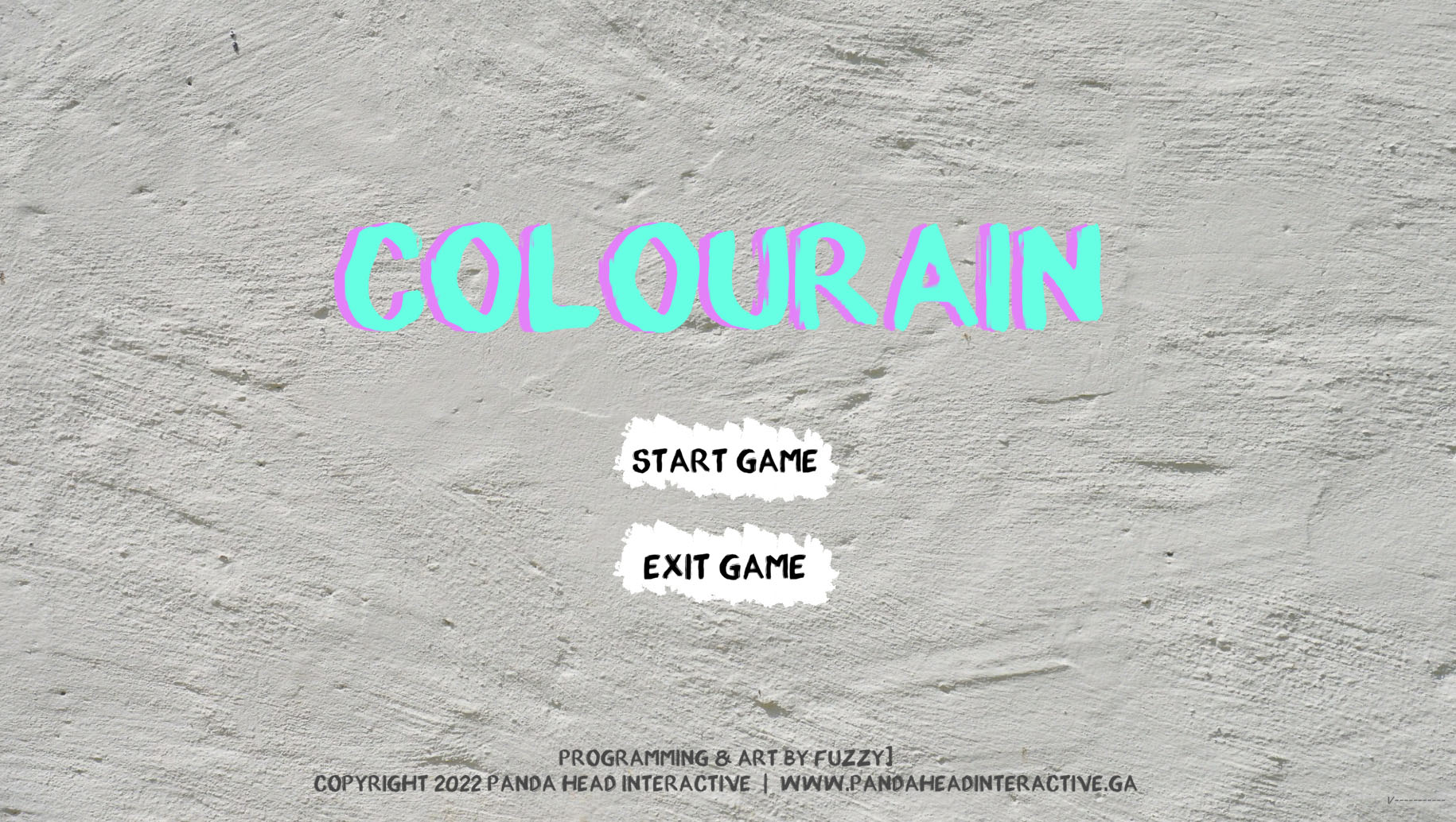 Screenshots of "Colourain" PC game